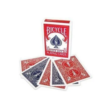Bicycle Magic Double Back Piros/Kék kártya