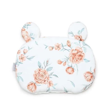 Pamut gyermekpárna fülekkel, BLOOM REVIVAL kollekcióból