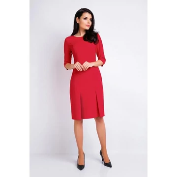 Elegáns piros színű női ruha
