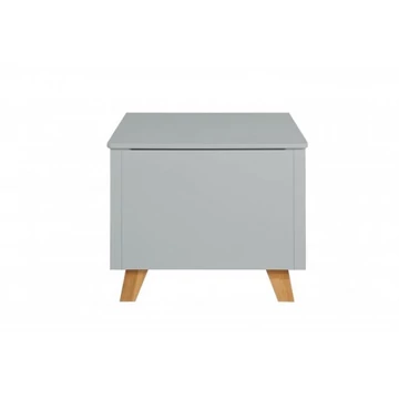 Szekrény - láda minimalista stílusban, szürke színben - ZARA