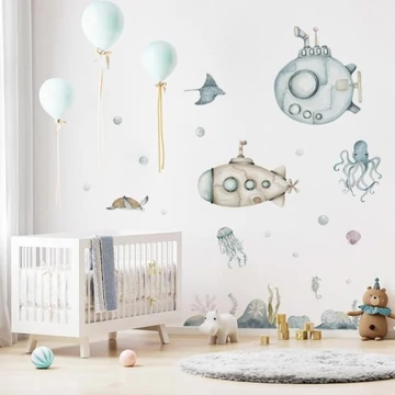 Matrica készlet az Óceáni kollekcióból - Víz alatti élet