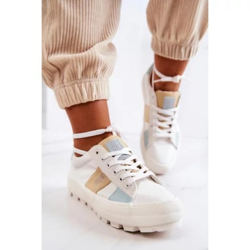 Női Big Star tornacipő, fehér színben