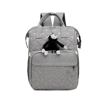 Szürke hátizsák, anyukáknak és apukáknak