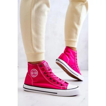 Rózsaszín Big Star tornacipő, hölgyeknek