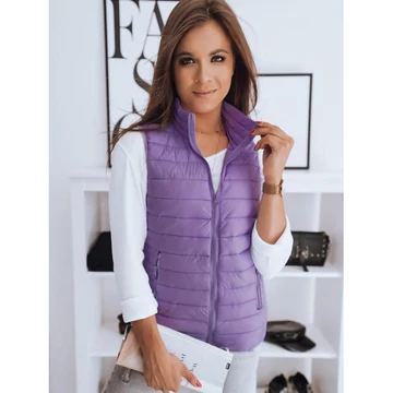 Tavaszi női mellény lila színben