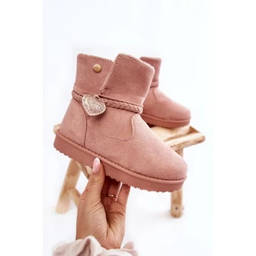 Rózsaszín, hótaposó csizma, lányoknak