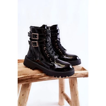 Fekete Big Star csizma, lányoknak