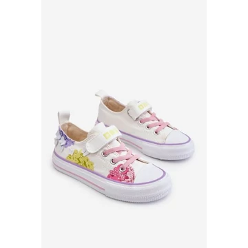 Big Star tornacipő, fehér színben, lányoknak