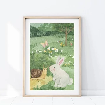 Dekoratív, mesebeli plakát