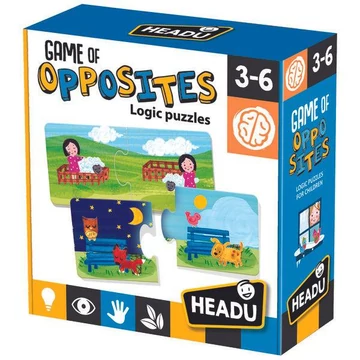 Headu Logikai puzzle illesztőjáték - Ellentétek