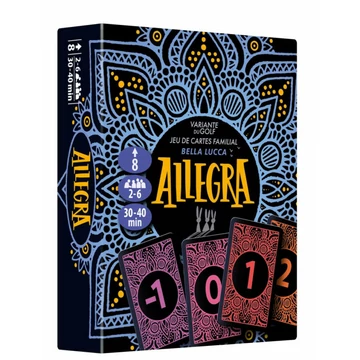 Allegra társasjáték, angol nyelvű