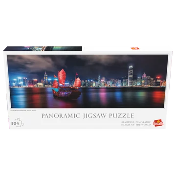 Landscape puzzle - Victoria-kikötő, Hong kong , 500 db-os
