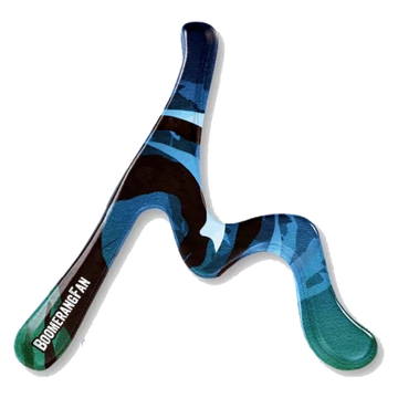 Boomerangfan Swell bumeráng, jobbkezes, 50g