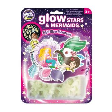 Glow csillagok és sellők matricaszett