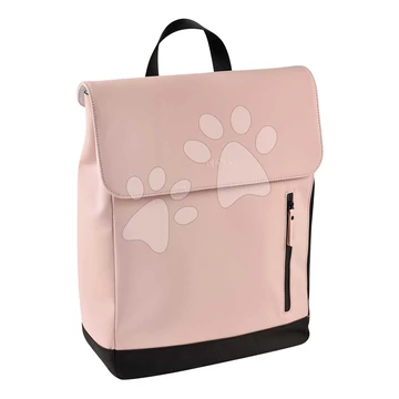 Prebaľovací batoh Oslo Changing Bag Vintage Rose Beaba vodeodolný s prebaľovacou podložkou a popruhmi ku kočíku ružový BE940319
