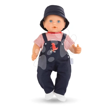 Játékbaba Eliott Mon Grand Poupon Corolle kék pislogó szemekkel és csücsörítő ajkakkal 36 cm 24 hó-tól CO130450