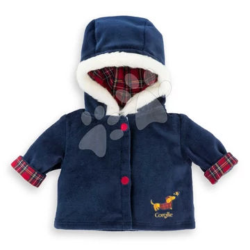 Kabát játékbabára Coat Corolle Holidays Mon Grand Poupon Corolle karácsonyi kiadás 36 cm babának 24 hó-tól CO141770