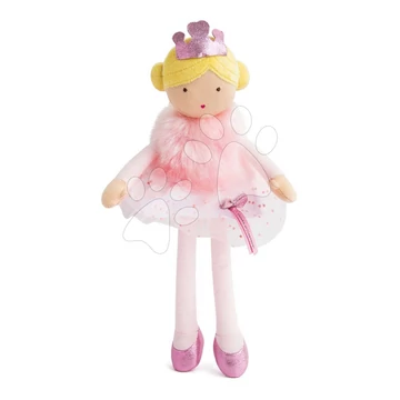 Bábika Orianne Little Precious Jolijou 30 cm v ružových šatách s korunkou z jemného textilu od 4 rokov DC3400