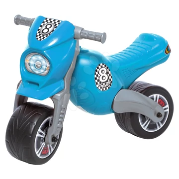 Bébitaxi kismotor Cross Dohány maxi nagy kék 76*39*54 cm teherbírása 50 kg