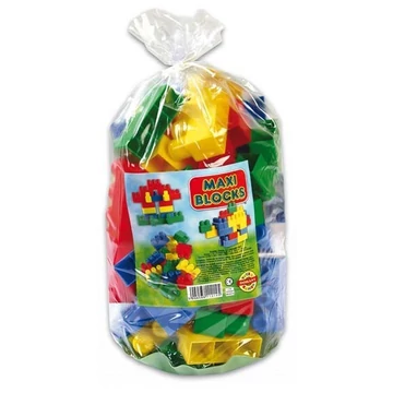 Dohány gyerek építőjáték Maxi Blocks 56 db zacskóban 672