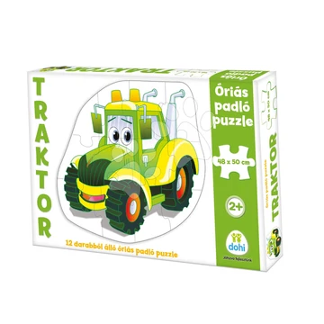 Padló puzzle traktor Dohány óriás 12 drb 24 hó-tól