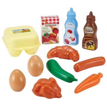 Potraviny v sieťke Food Net Écoiffier s kurčaťom a vajíčkami 11 kusov od 18 mes ECO16230-B