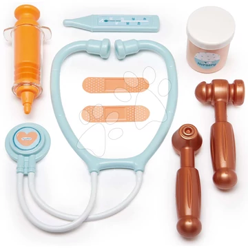 Orvosi koffer Pediatrics Case Vert Azur Écoiffier 8 kiegészítővel 18 hó-tól