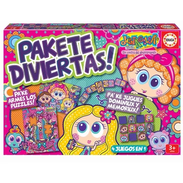 Puzzle, dominó és pexeso Distroller Disney Superpack Educa 