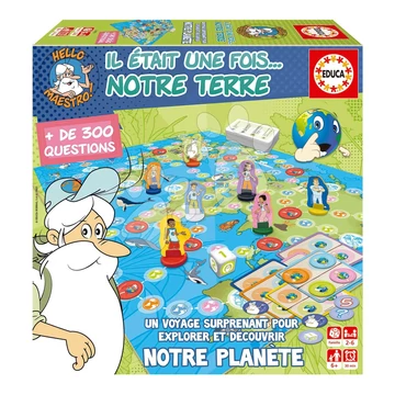 Társasjáték Hello Maestro Notre Terre-Le Jeu Educa franciául 6 évtől EDU19176