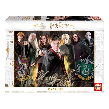Puzzle Harry Potter Wizarding World Educa 1000 darabos és Fix ragasztó 11 évtől EDU19929
