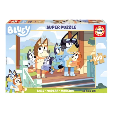 Fa puzzle Bluey Educa 100 darabos 5 évtől EDU19967