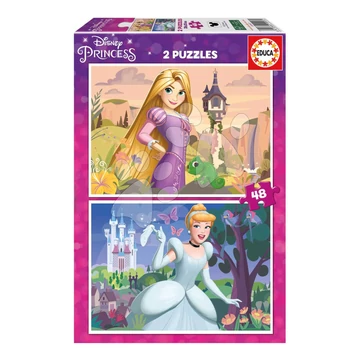 Puzzle Hercegnők Disney Educa 2x48 darabos