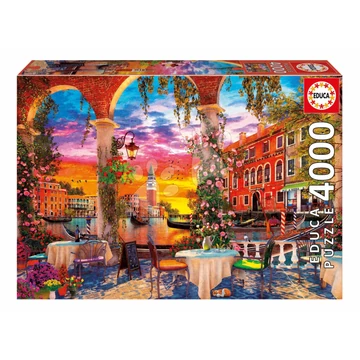Puzzle Venice Educa 4000 dielov od 11 rokov EDU20313