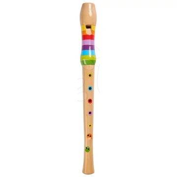 Fa fuvola Music Wooden-Flute Eichhorn füzet 3 dallal 4 évtől