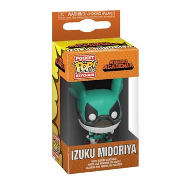 Funko POP! My Hero Academia - Deku with Helmet kulcstartó
