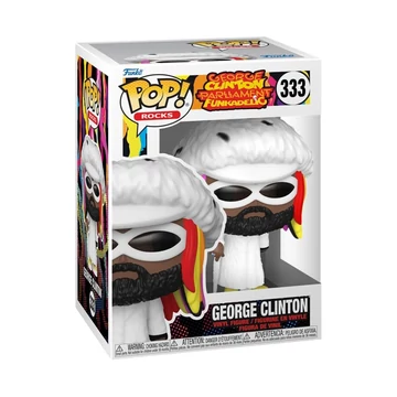 Funko POP! Rocks: George Clinton S1 figura #333