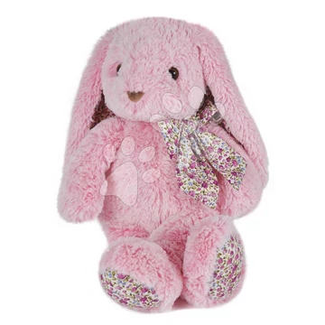 Plyšový zajac Bunny Pink Copain Calin Histoire d’ Ours v darčekovom balení ružový 40 cm od 0 mes HO2435