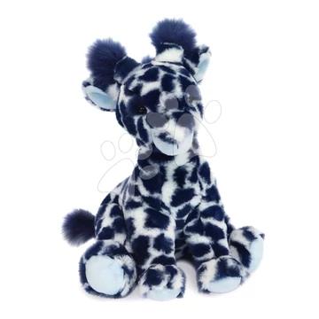 Plyšová žirafa Lisi the Blue Giraffe Histoire d’ Ours v darčekovom balení modrá 30 cm od 0 mes HO3043