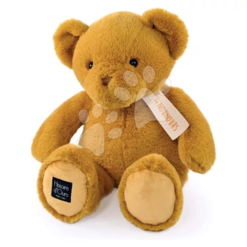 Plüss mackó Ocher Le Nounours Histoire d’ Ours narancssárga 40 cm 0 hó-tól HO3239
