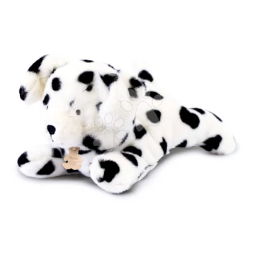 Plüss dalmata kutyus nehéz pocakkal P'tit Relax Dalmatian Histoire d’ Ours fekete-fehér 22 cm 0 hó-tól HO3321
