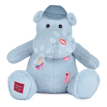 Plüss víziló siltes sapkában Cali Dreamin' Hippo Histoire d’ Ours kék 38 cm 0 hó-tól
