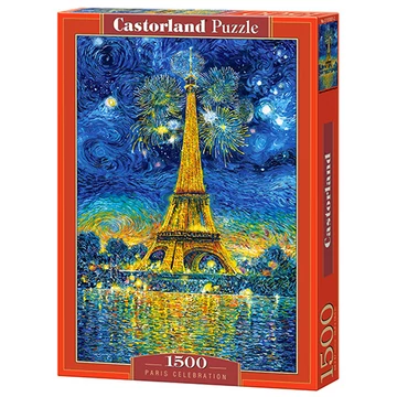 Párizsi ünnepség 1500db-os puzzle - Castorland