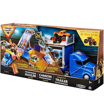 Monster Jam: 2 az 1-ben kamion játékszett 1/64 - Spin Master