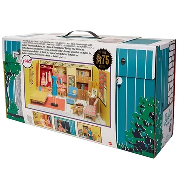 Barbie 75.évfordulós retro álomház babával és kiegészítőkkel - Mattel