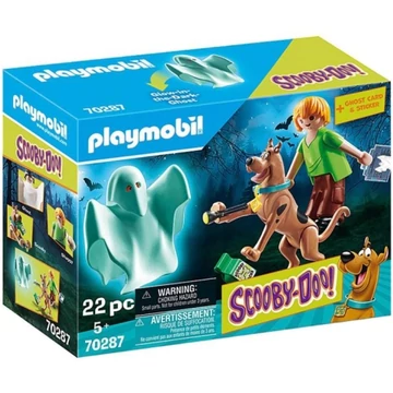 Playmobil: SCOOBY-DOO! Bozont és Scooby szellemmel (70287)
