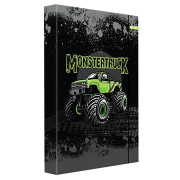Spirit: Monster Truck füzetbox gumipánttal A/4-es méretben