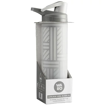 Nebulo: Wabo csatos üveg kulacs szürke 600ml