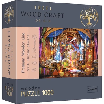 Wood Craft: Mágikus szoba 1000db-os prémium fa puzzle - Trefl