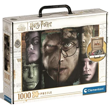Harry Potter és a Sötét nagyúr 1000db-os puzzle bőröndben - Clementoni