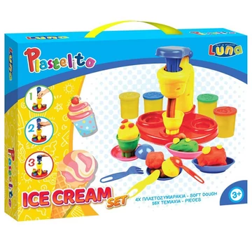 Soft Dough: Fagylaltkészítő gyurma szett